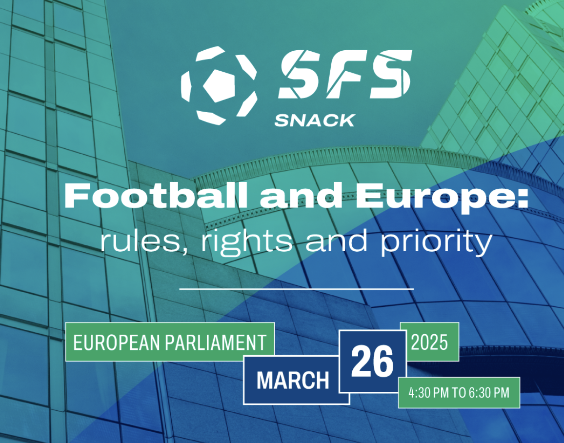 Football and Europe: rules, rights and priority